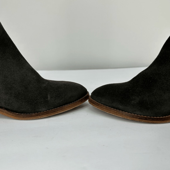 BASKE California Womens 8 Gray Gunner Suede Ankle Boots Boho Western - Picture 11 of 15